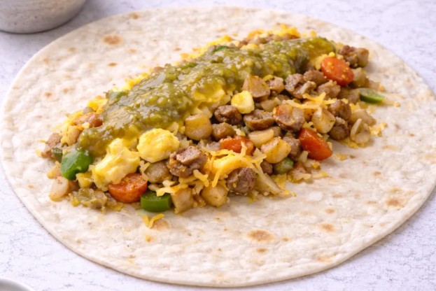 Freezer Breakfast Burritos