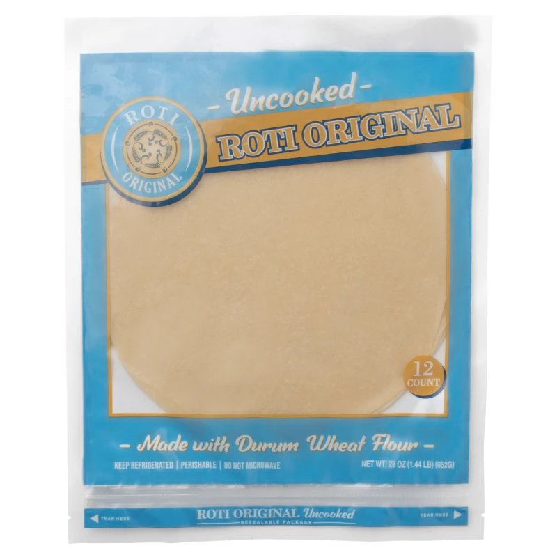 Roti Original — Uncooked Durum Wheat Flour, 12 Count